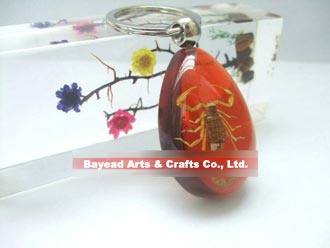 real insect keychains, keyrings